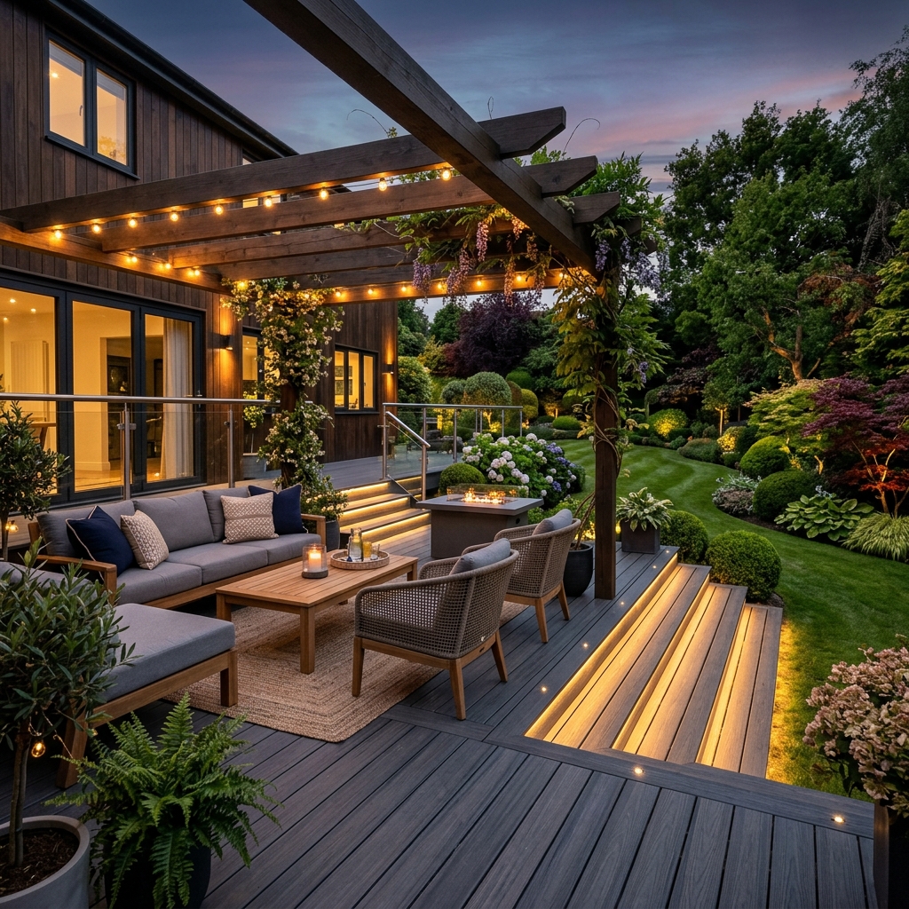 Custom Deck & Pergola