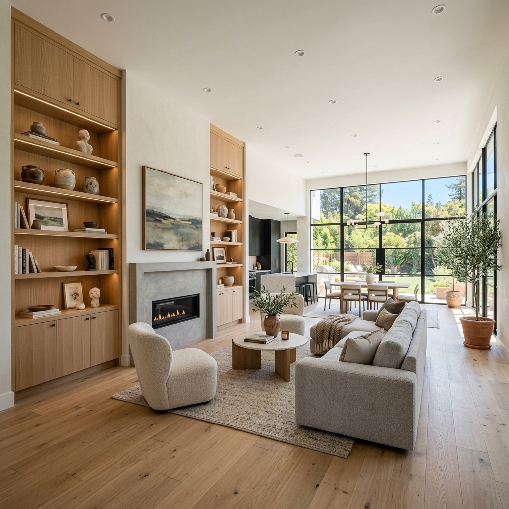 Open Concept Living Area